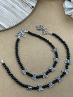 Load image into Gallery viewer, DIYA DESIGNER SILVER ANKLET