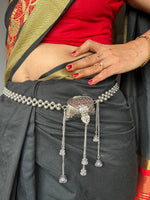 Load image into Gallery viewer, OXIDISED PURSE WAISTBELT