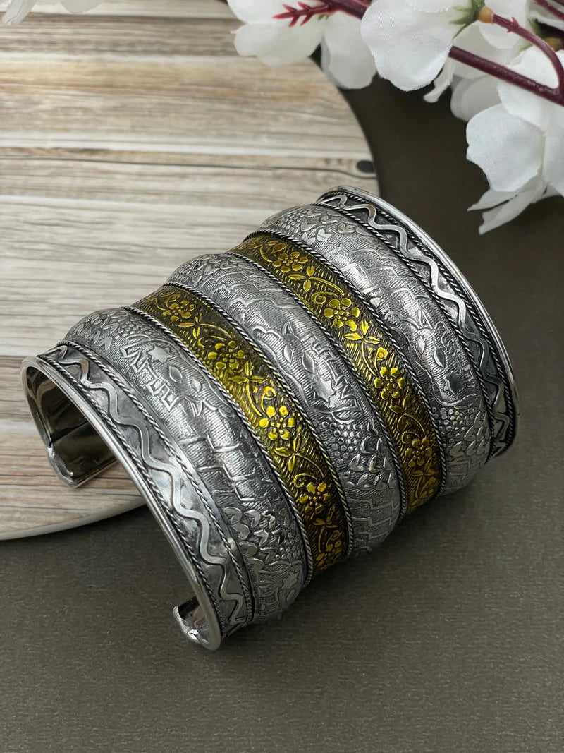 BRASS MATERIAL DUAL TONE KADA