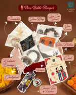 Load image into Gallery viewer, 11 Piece Festive Rakshabandhan Gift Hamper