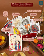 Load image into Gallery viewer, 10 Piece Silver Rakhi Gift Hamper