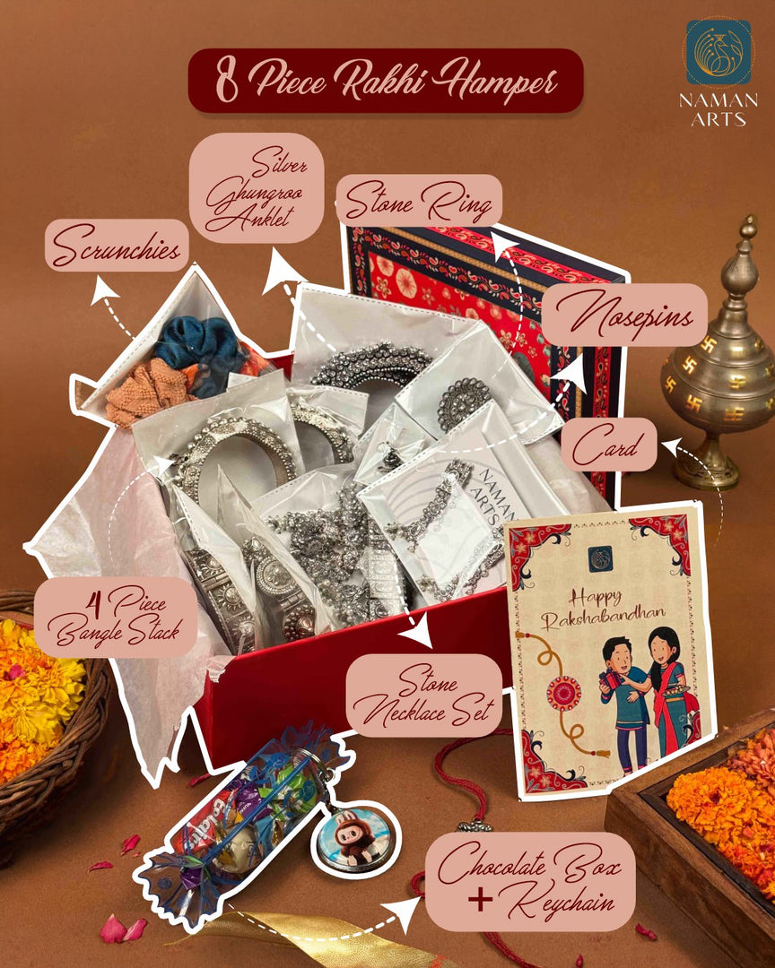 8 Piece Gift Hamper – Silver Lookalike