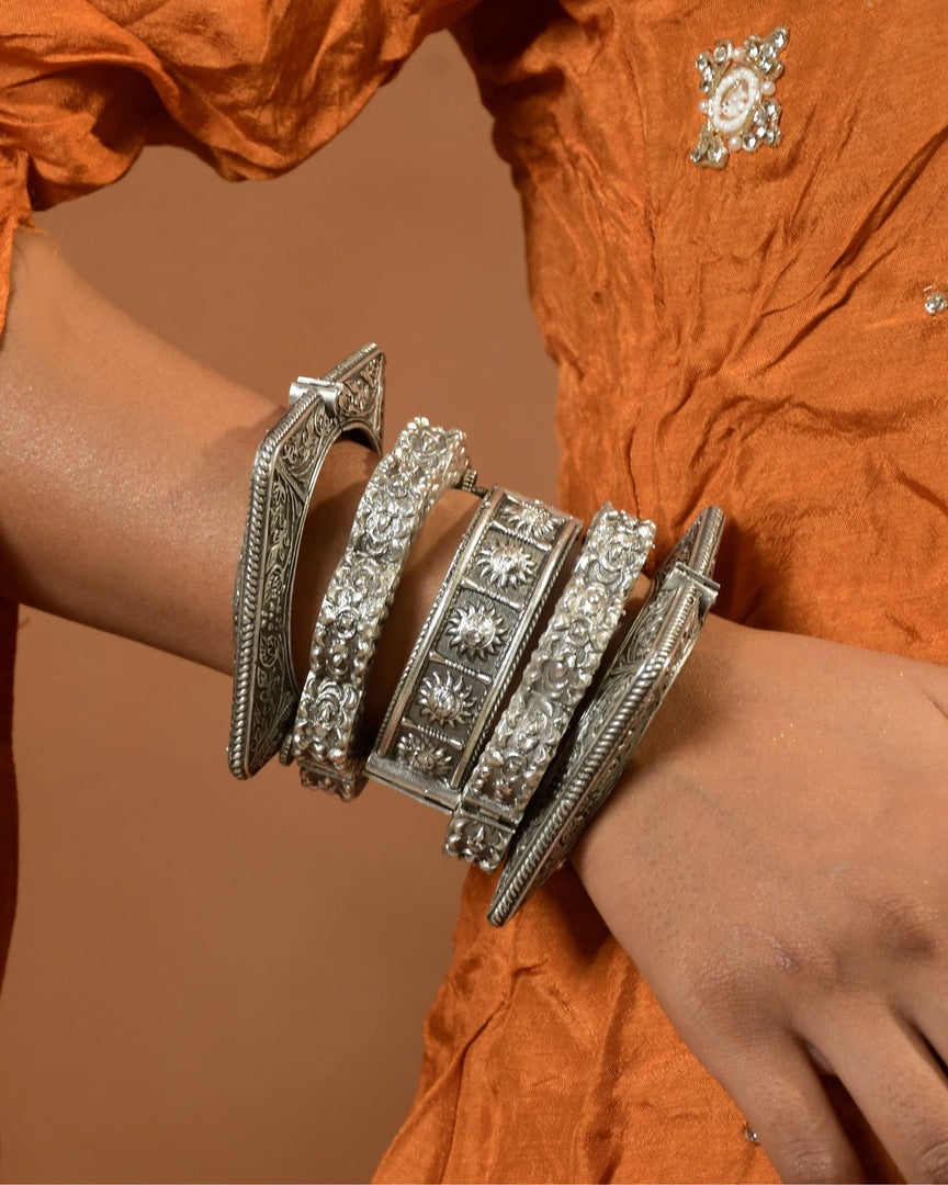 Zari Bangle Stack