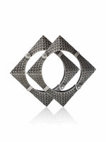 Load image into Gallery viewer, Ragini Silver Lookalike Bangle Stack