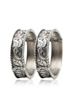 Load image into Gallery viewer, Ragini Silver Lookalike Bangle Stack