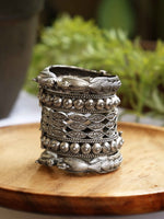 Load image into Gallery viewer, Mayuri Silver Lookalike Bangle Stack