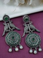 Load image into Gallery viewer, RITU STONE DANGLER EARRINGS
