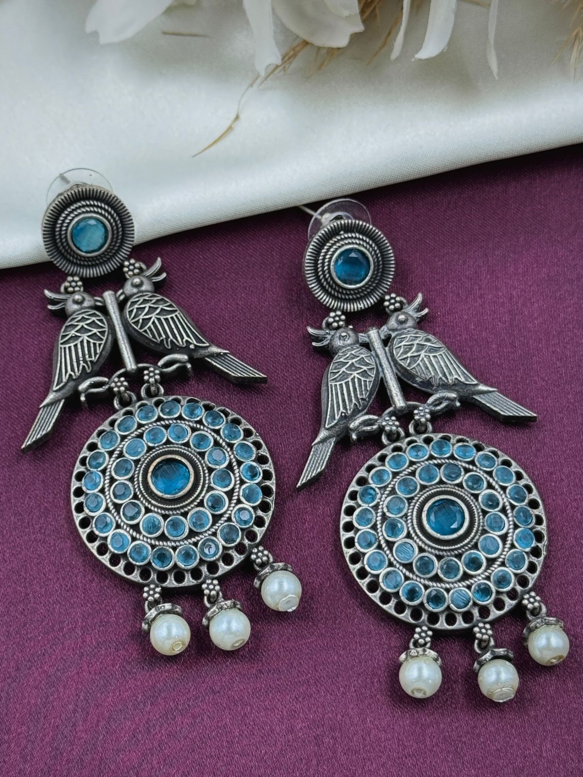 RITU STONE DANGLER EARRINGS