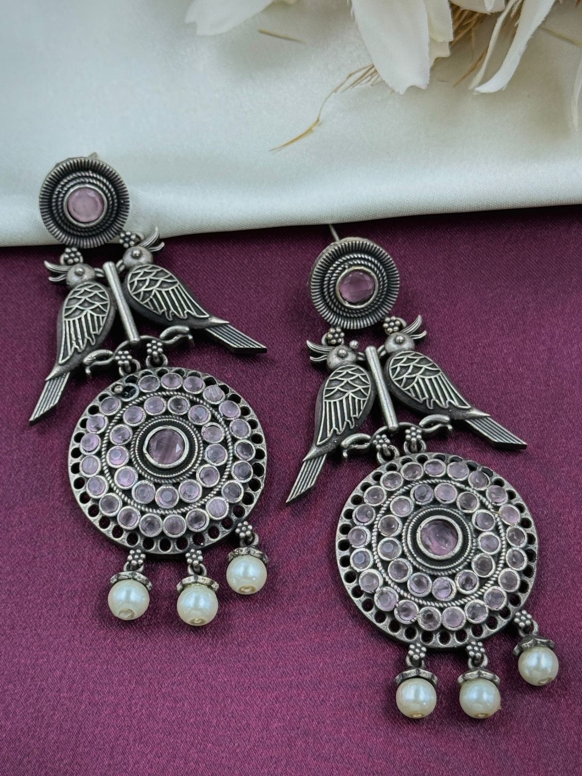 RITU STONE DANGLER EARRINGS