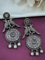 Load image into Gallery viewer, RITU STONE DANGLER EARRINGS