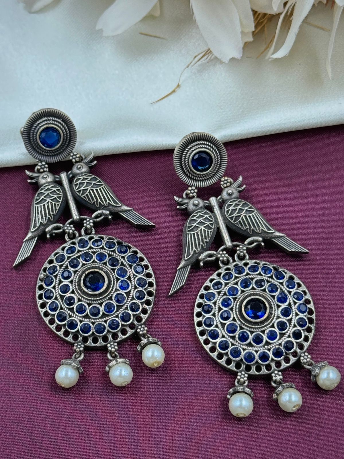 RITU STONE DANGLER EARRINGS