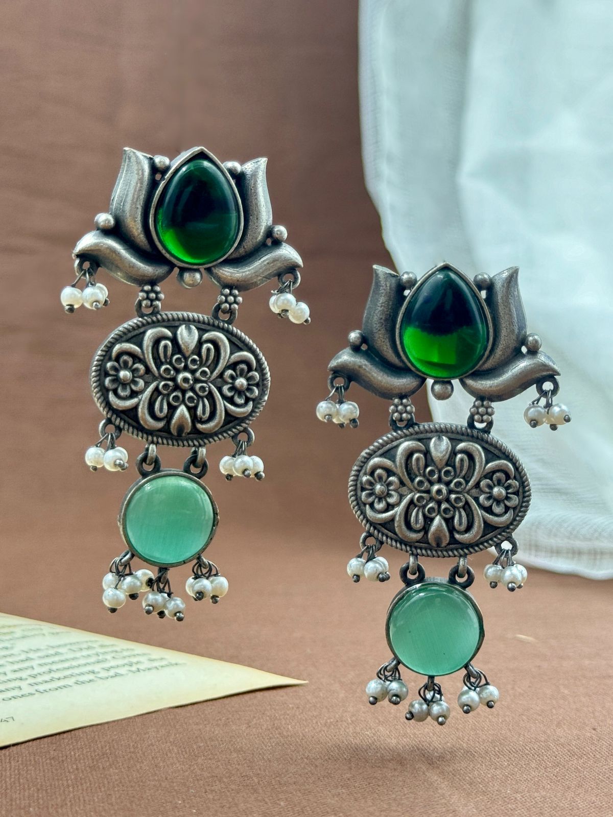 RIDHIMA DANGLER EARRINGS