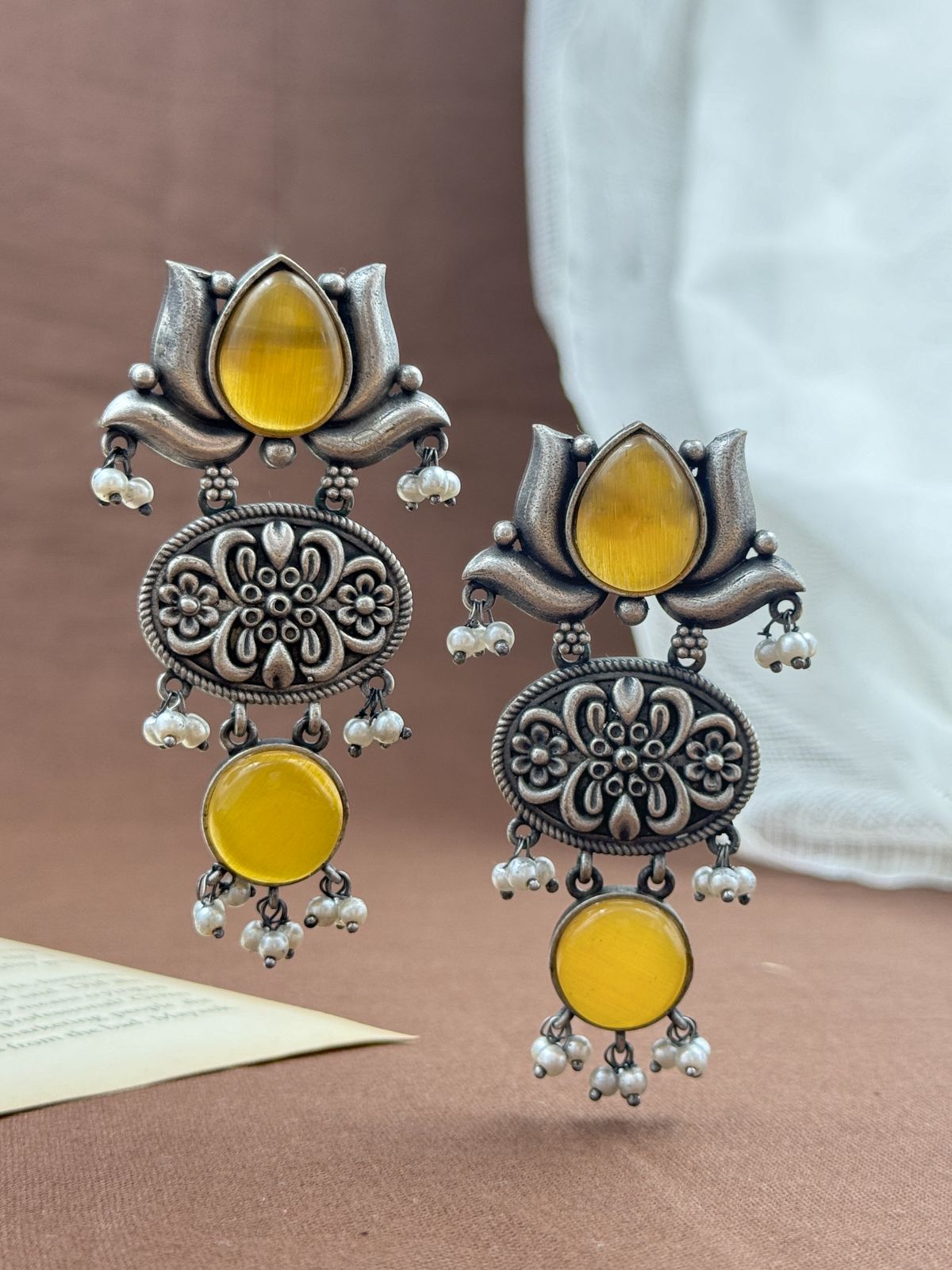 RIDHIMA DANGLER EARRINGS