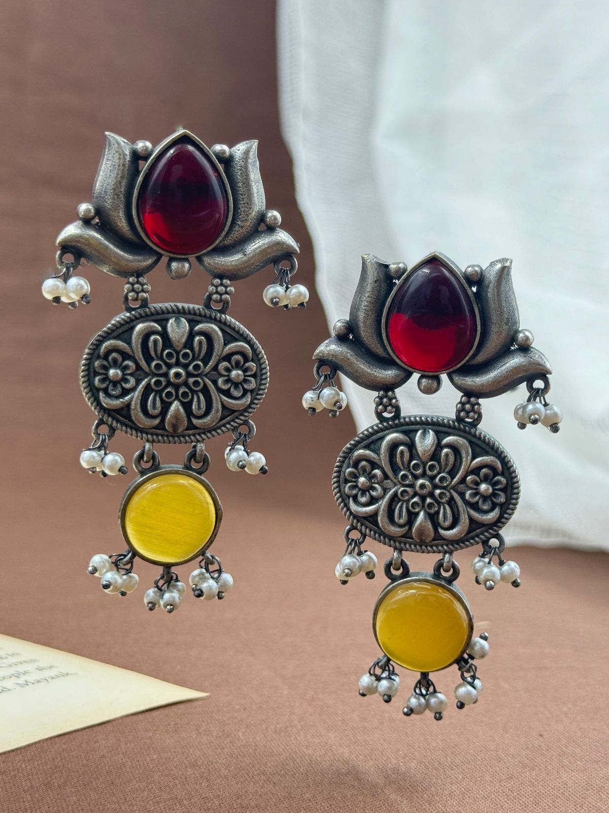 RIDHIMA DANGLER EARRINGS