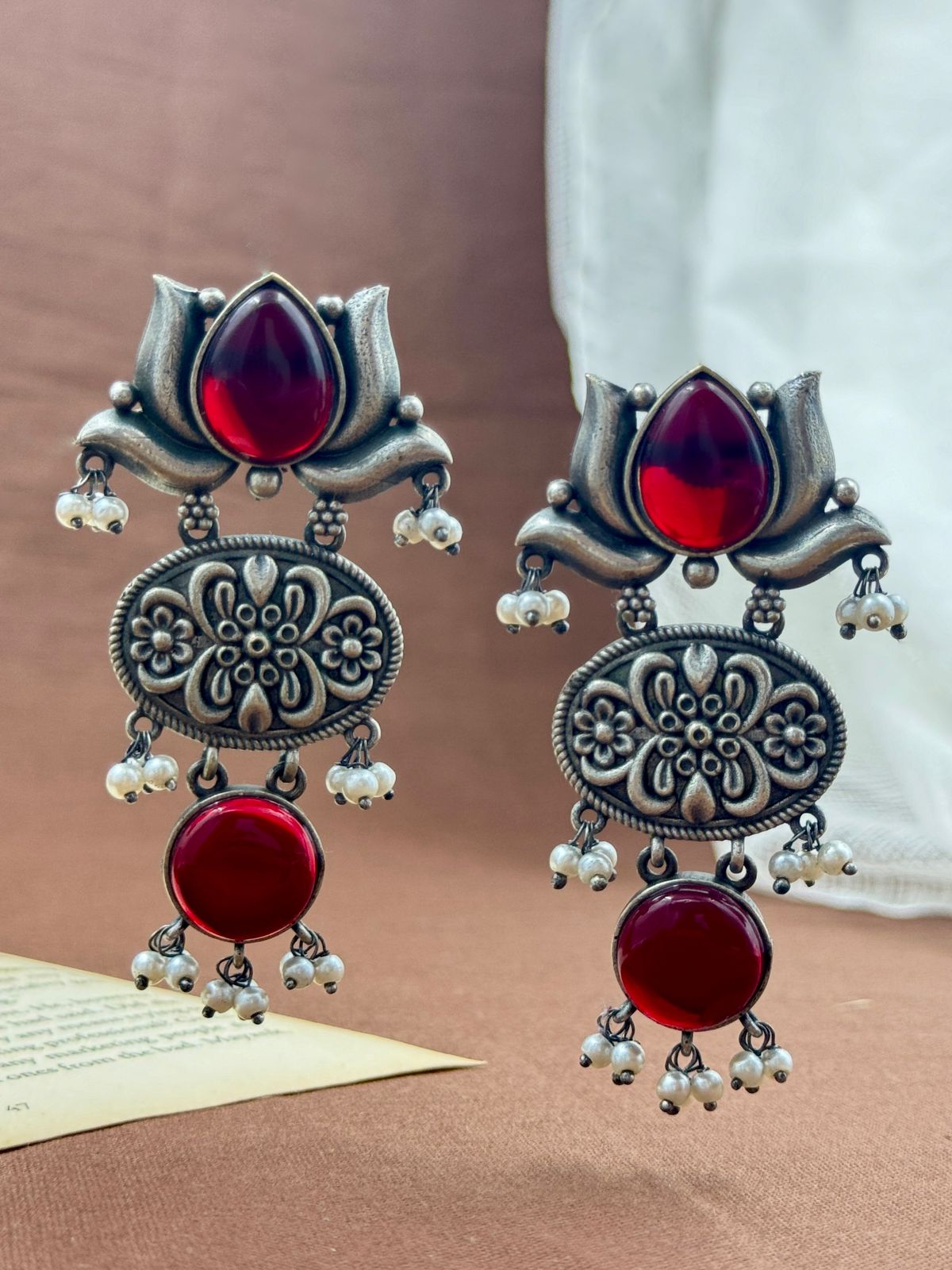 RIDHIMA DANGLER EARRINGS