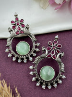 Load image into Gallery viewer, Navya Stud Stone Earrings