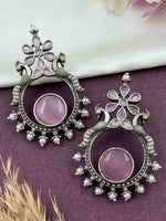 Load image into Gallery viewer, Navya Stud Stone Earrings