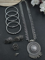 Load image into Gallery viewer, UNIQUE OXIDISED JEWELLERY SET COMBO