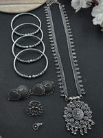Load image into Gallery viewer, UNIQUE OXIDISED JEWELLERY SET COMBO