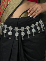 Load image into Gallery viewer, FLOWER CHARMS OXIDISED WAISTBELT