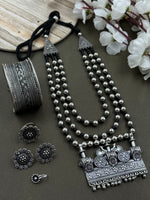 Load image into Gallery viewer, Yashmin Silver Jewellery Set