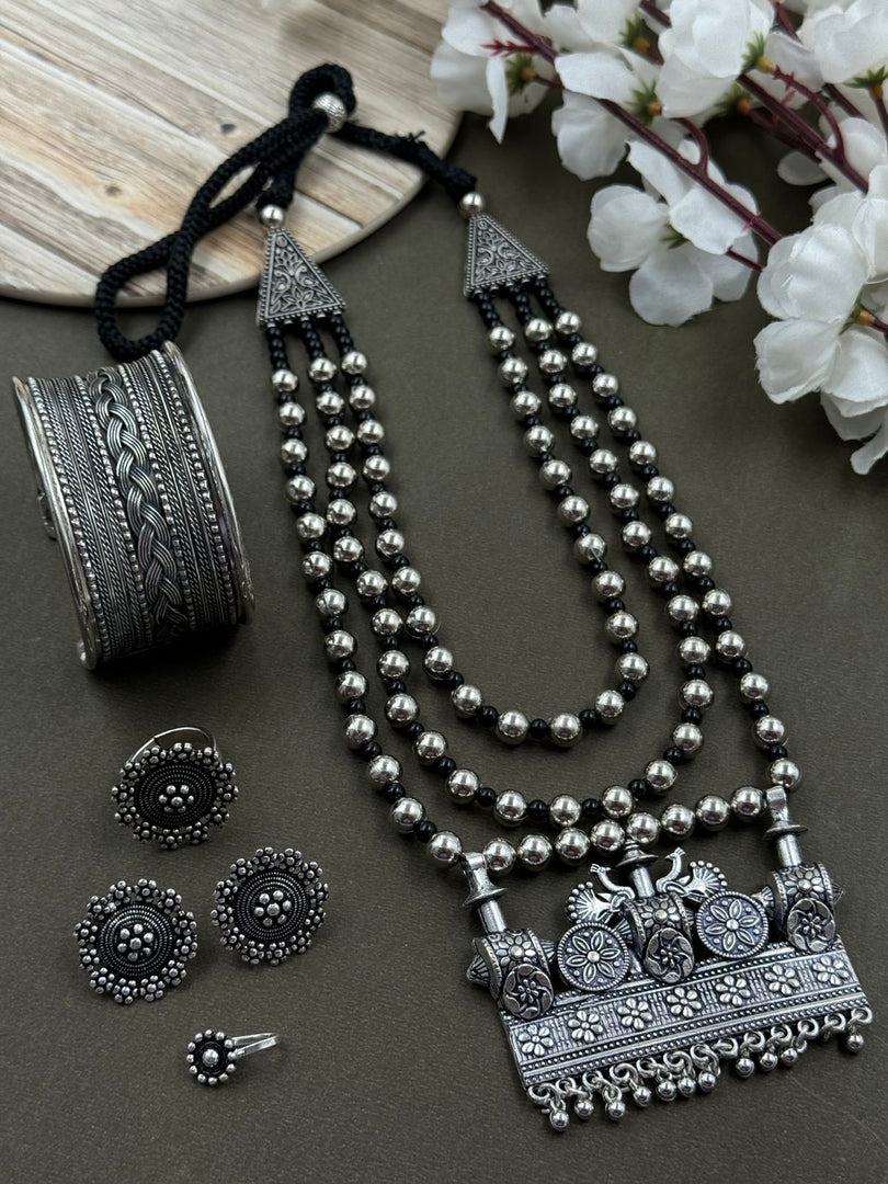 Yashmin Silver Jewellery Set