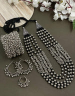 Load image into Gallery viewer, RUBINA OXIDISED JEWELLERY SET COMBO