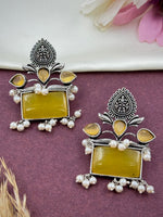 Load image into Gallery viewer, Aisha Stud Stone Earrings