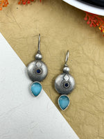 Load image into Gallery viewer, Navya Drop Stone Earrings