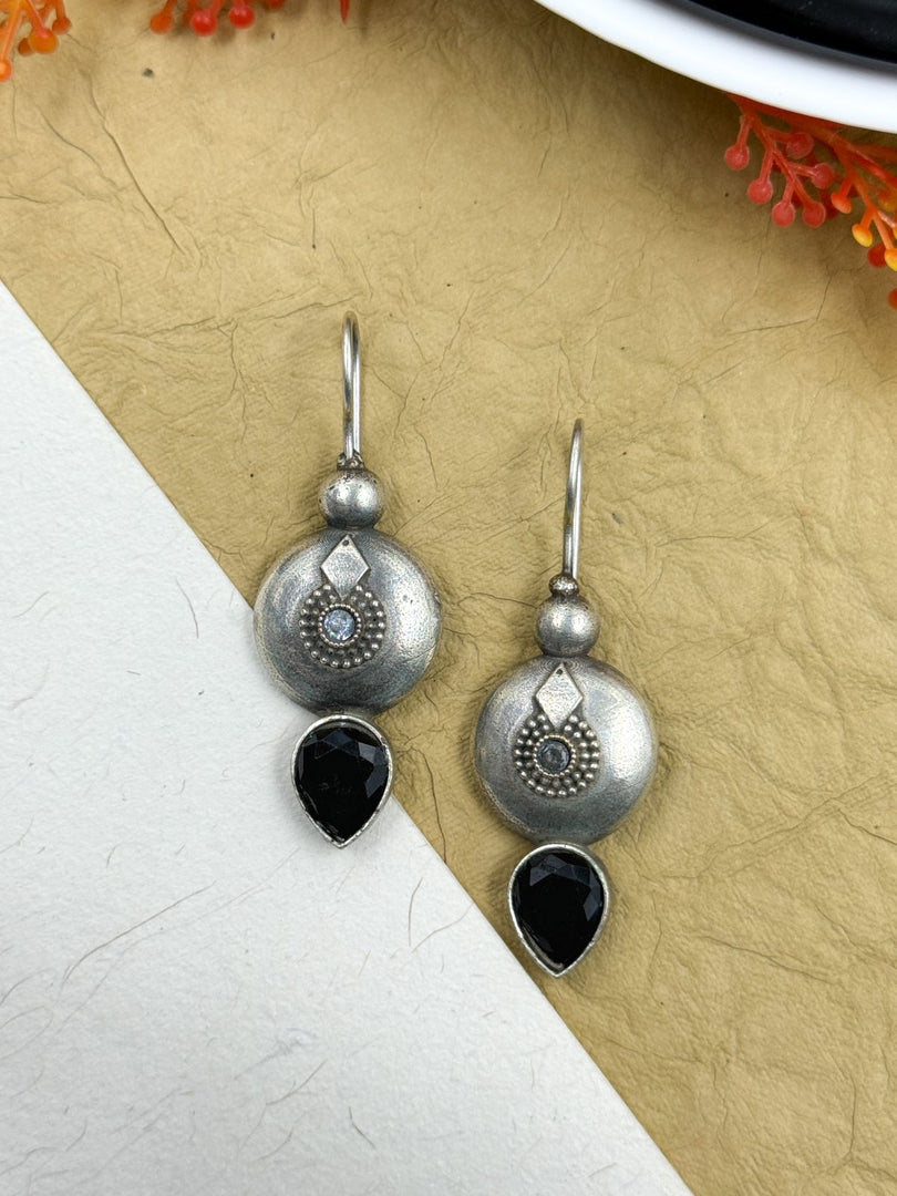 Navya Drop Stone Earrings