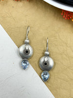 Load image into Gallery viewer, Navya Drop Stone Earrings