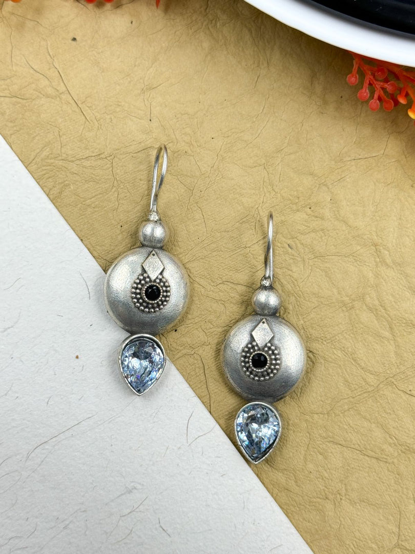 Navya Drop Stone Earrings