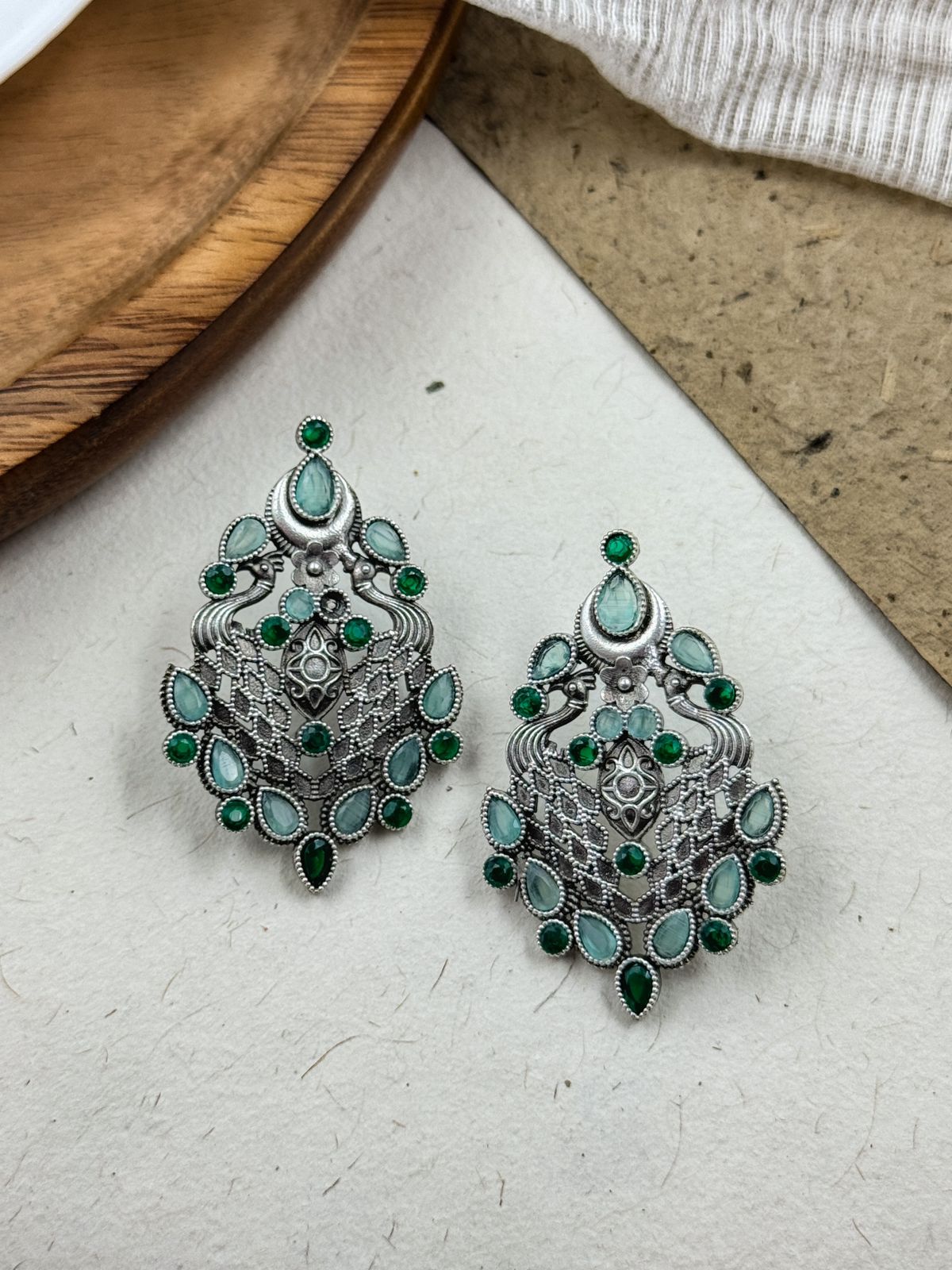 BANSARI OVERSIZED STUDS EARRINGS