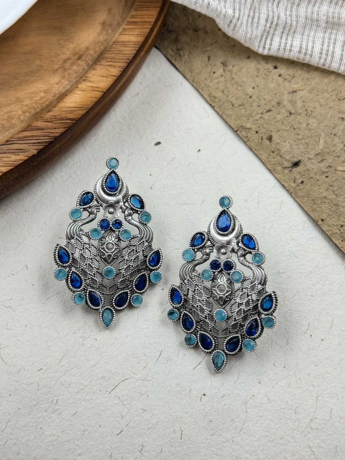 BANSARI OVERSIZED STUDS EARRINGS