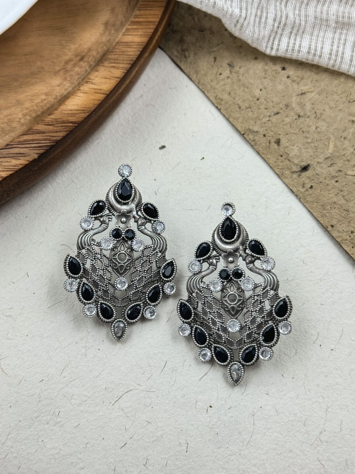 BANSARI OVERSIZED STUDS EARRINGS