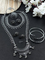 Load image into Gallery viewer, 7 PIECE OXIDISED JEWELLERY SET COMBO