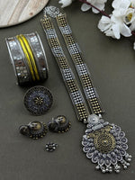 Load image into Gallery viewer, KIA DUALTONE 5 PIECE JEWELLERY SET COMBO