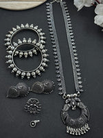 Load image into Gallery viewer, MAHI OXIDISED JEWELLERY SET COMBO