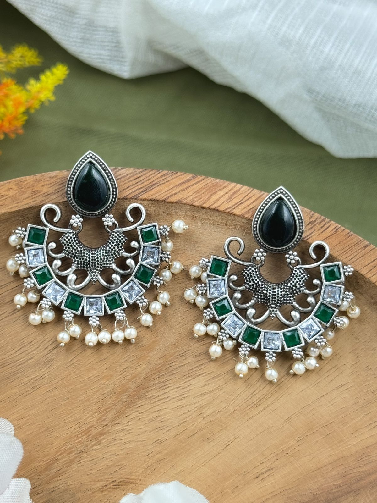 RAHA DANGLER EARRINGS