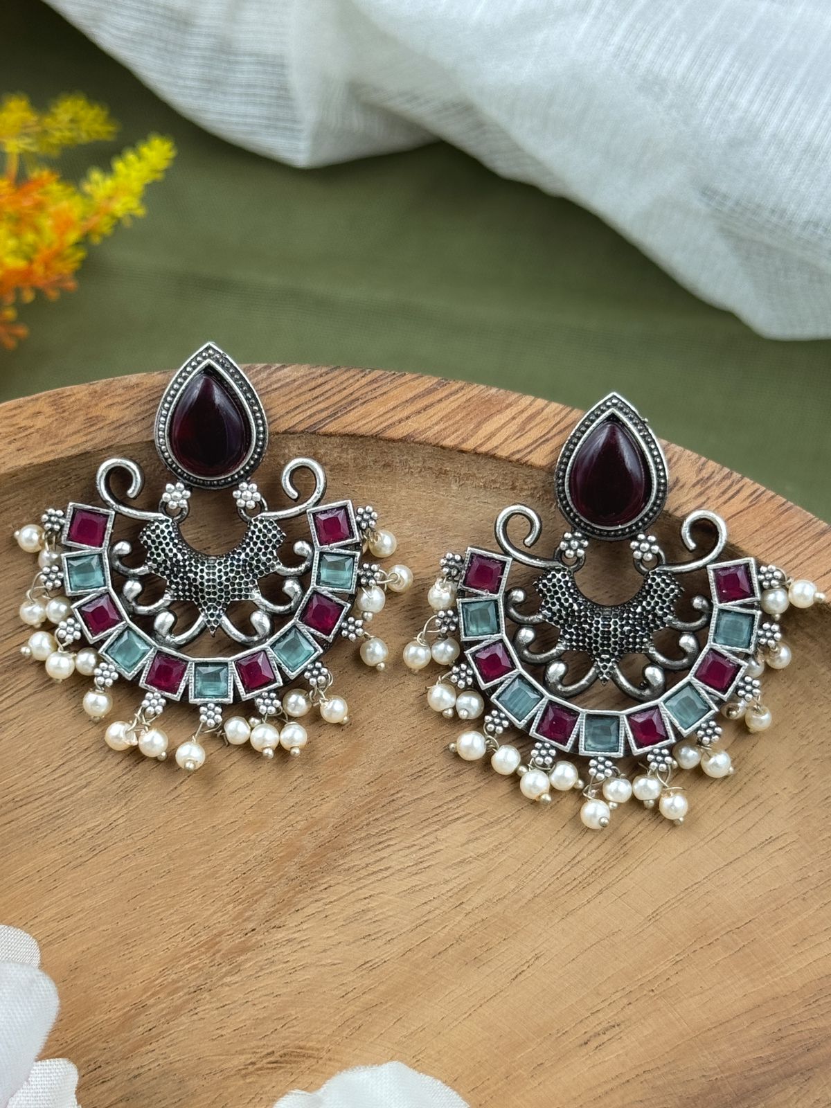 RAHA DANGLER EARRINGS