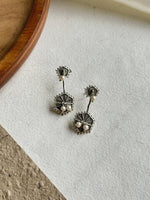 Load image into Gallery viewer, KHANAK SILVER LOOKALIKE STUD EARRINGS