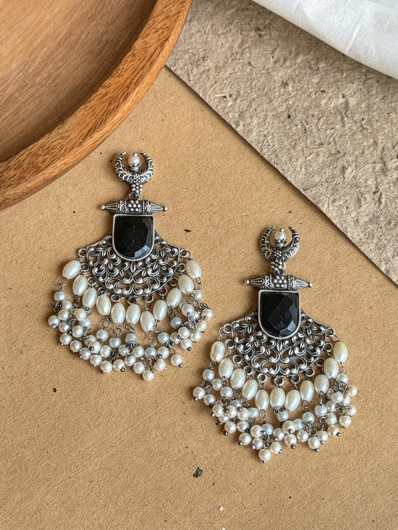 MOON DANGLER EARRINGS