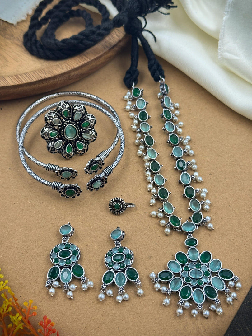 MISHKA STONE JEWELLERY SET COMBO