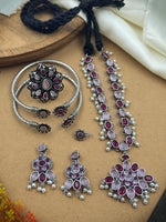 Load image into Gallery viewer, MISHKA STONE JEWELLERY SET COMBO