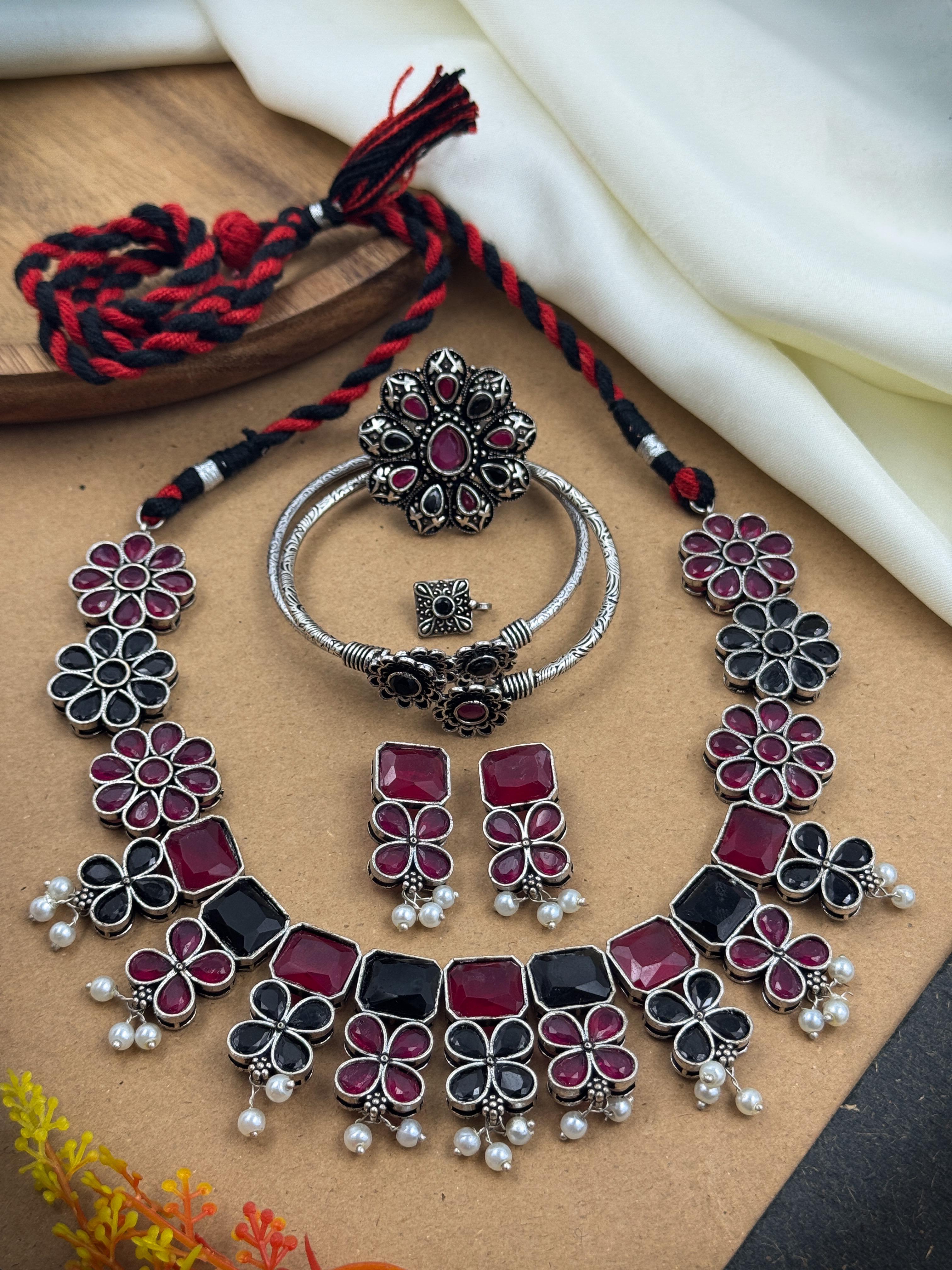 GIANNA STONE JEWELLERY SET COMBO