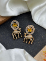 Load image into Gallery viewer, Rosegold stud Earrings