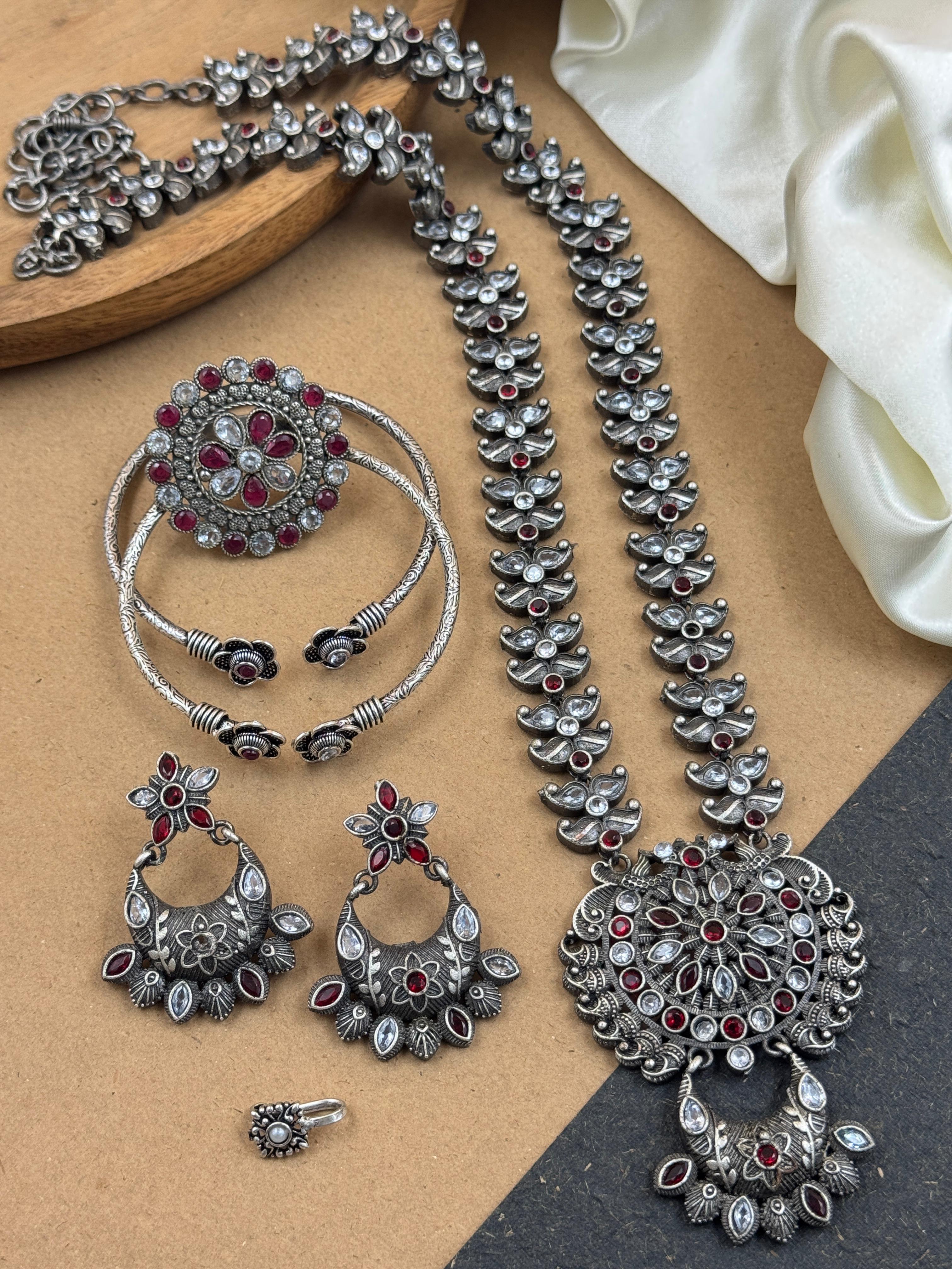 PRISHA STONE JEWELLERY SET COMBO