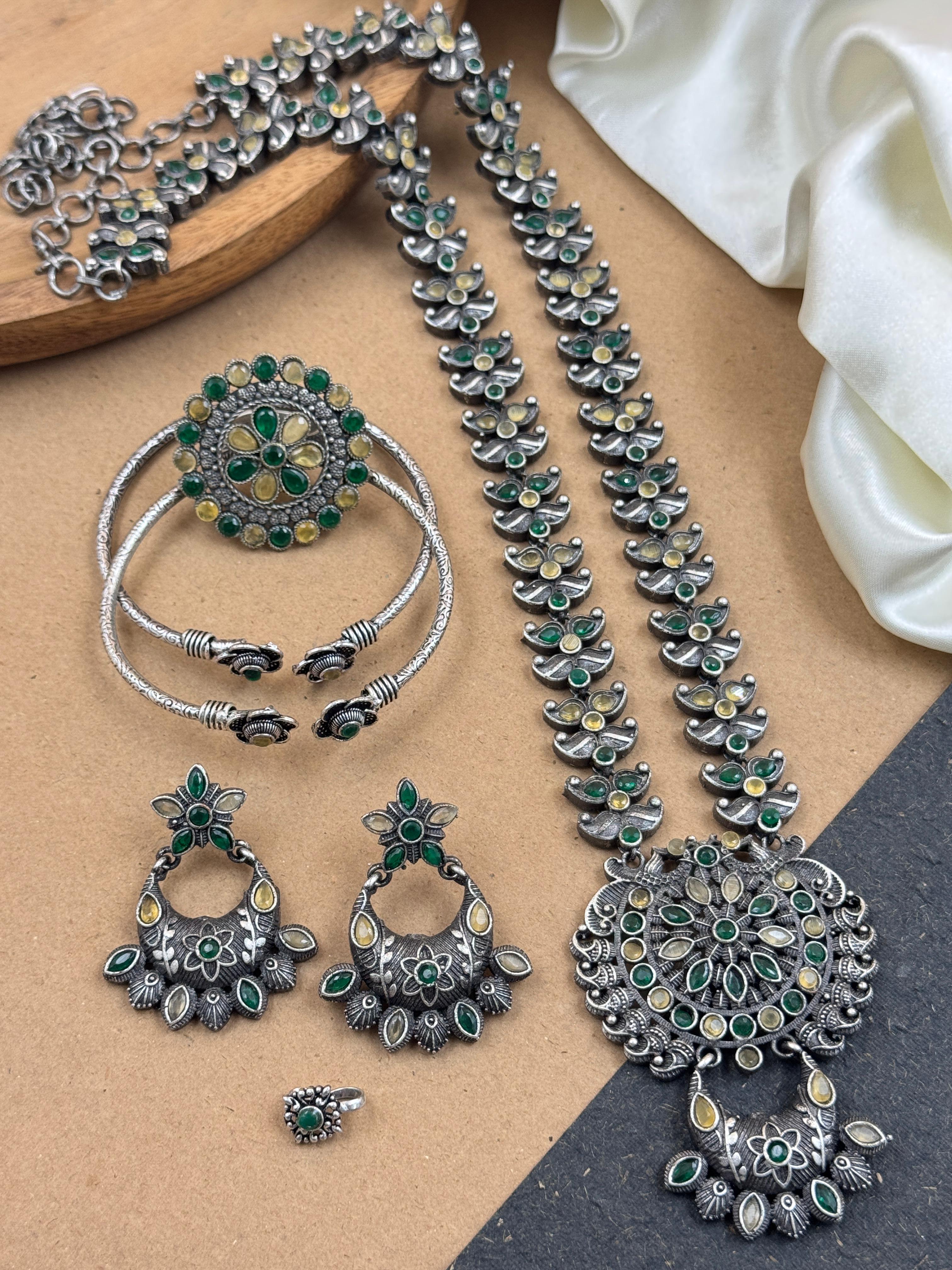 PRISHA STONE JEWELLERY SET COMBO