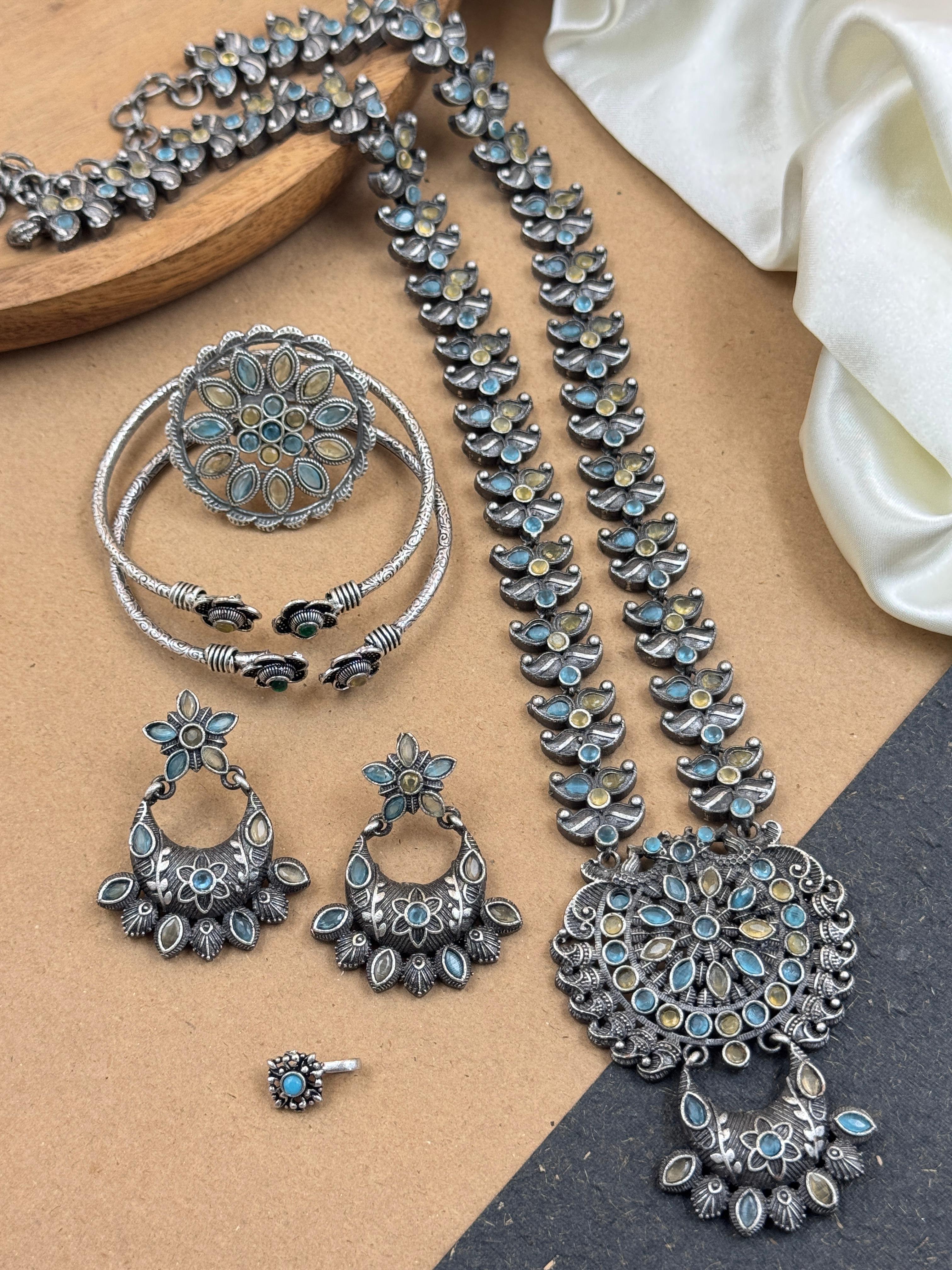 PRISHA STONE JEWELLERY SET COMBO