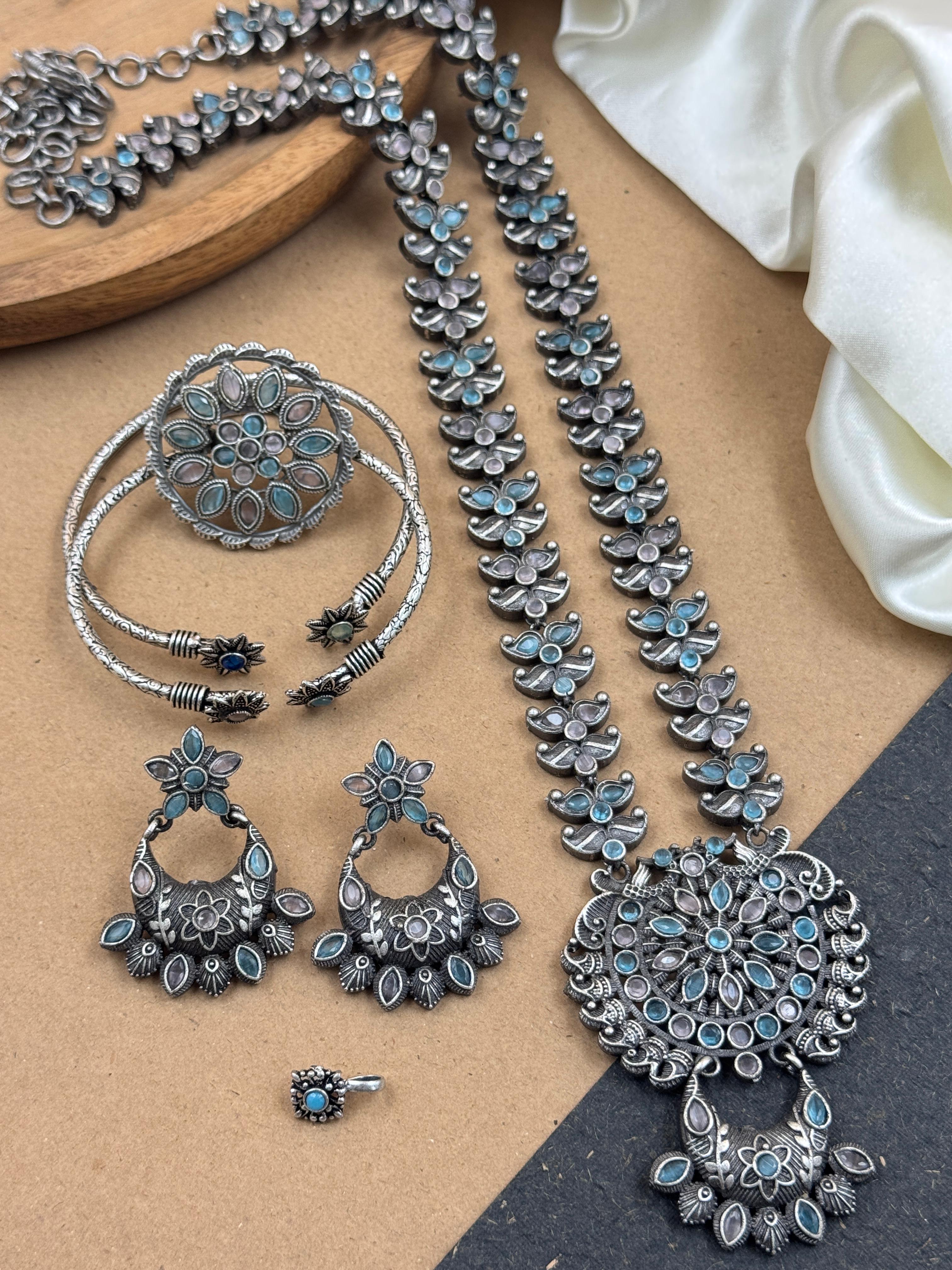 PRISHA STONE JEWELLERY SET COMBO